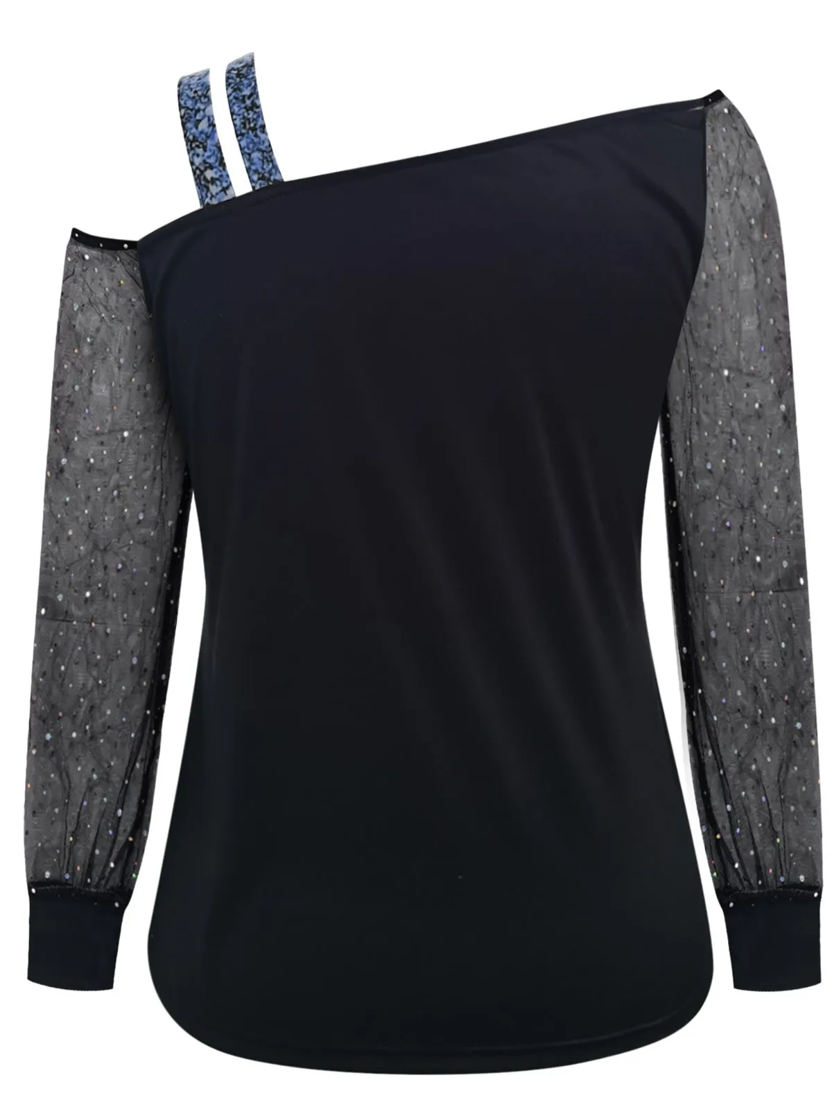 iny Long Sve Off-oulder Top Street Sle Slim Fit da donna irt Exposing One oulder Summer Faion 25-29 anni