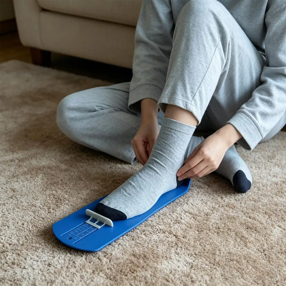 Eu Size Foot Measurer Eu Size Foot Measuring Device Adult Foot Length Ruler Accurate Shoe Sizer Gauge Precise Feet for Shoes
