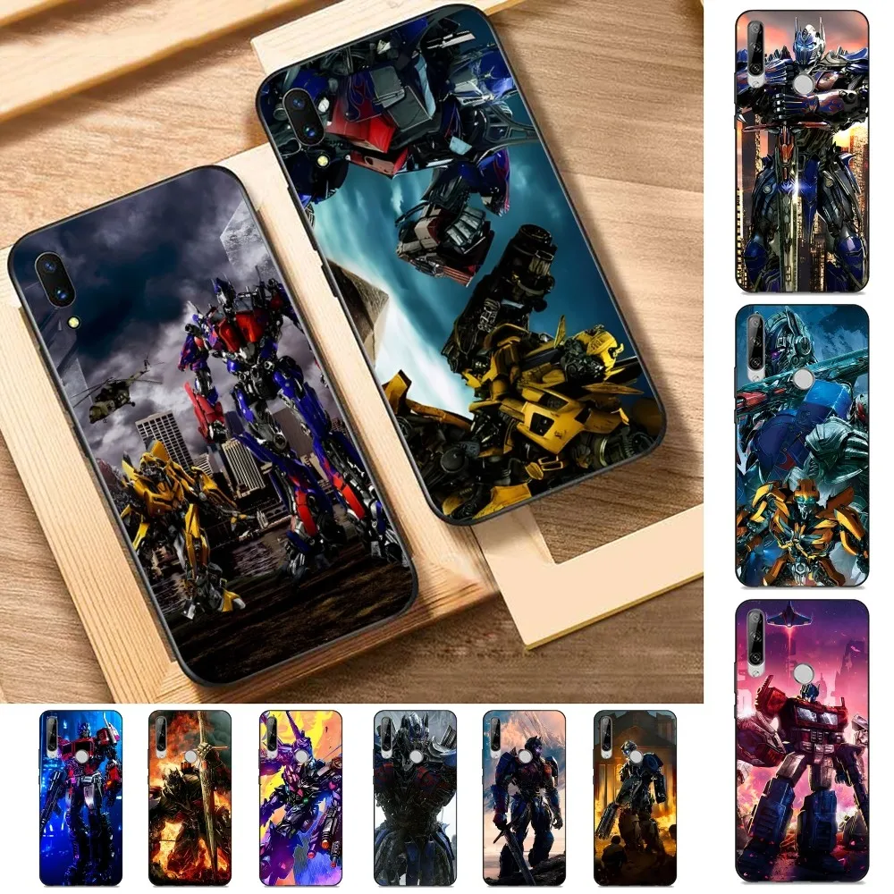 T-Transformers Autobot Phone Case For Huawei Y9 6 7 5 Prime Enjoy 7s 7 8 plus 7a 9e 9plus 8E Lite Psmart Shell