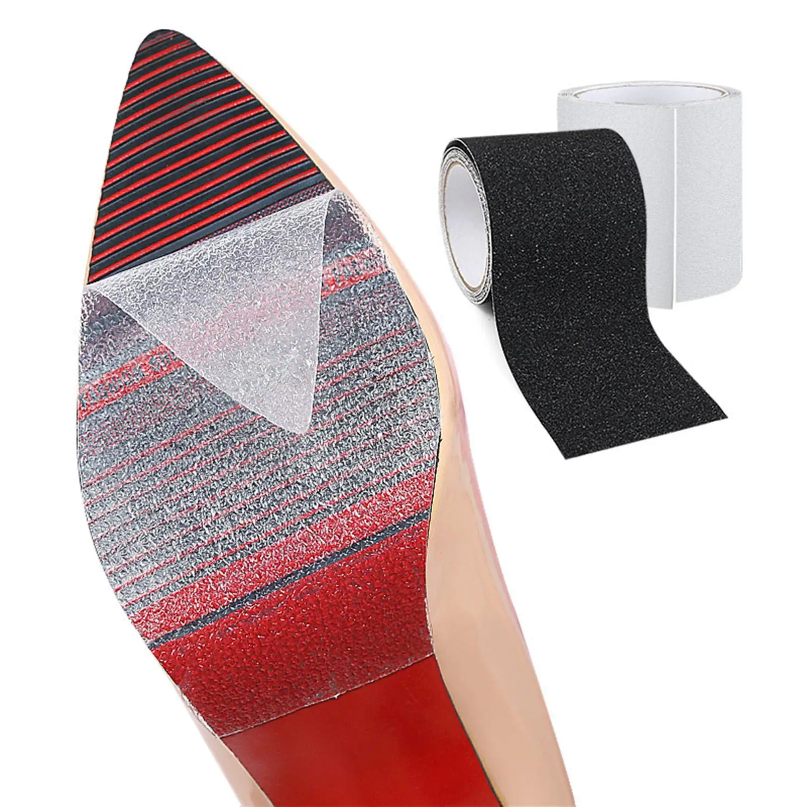 

Anti Sole Self- Sole Cover Cutting PVC Sole Stickers for High Heels Women, Men ,Out Sole Repair ,Shoe Bottoms
