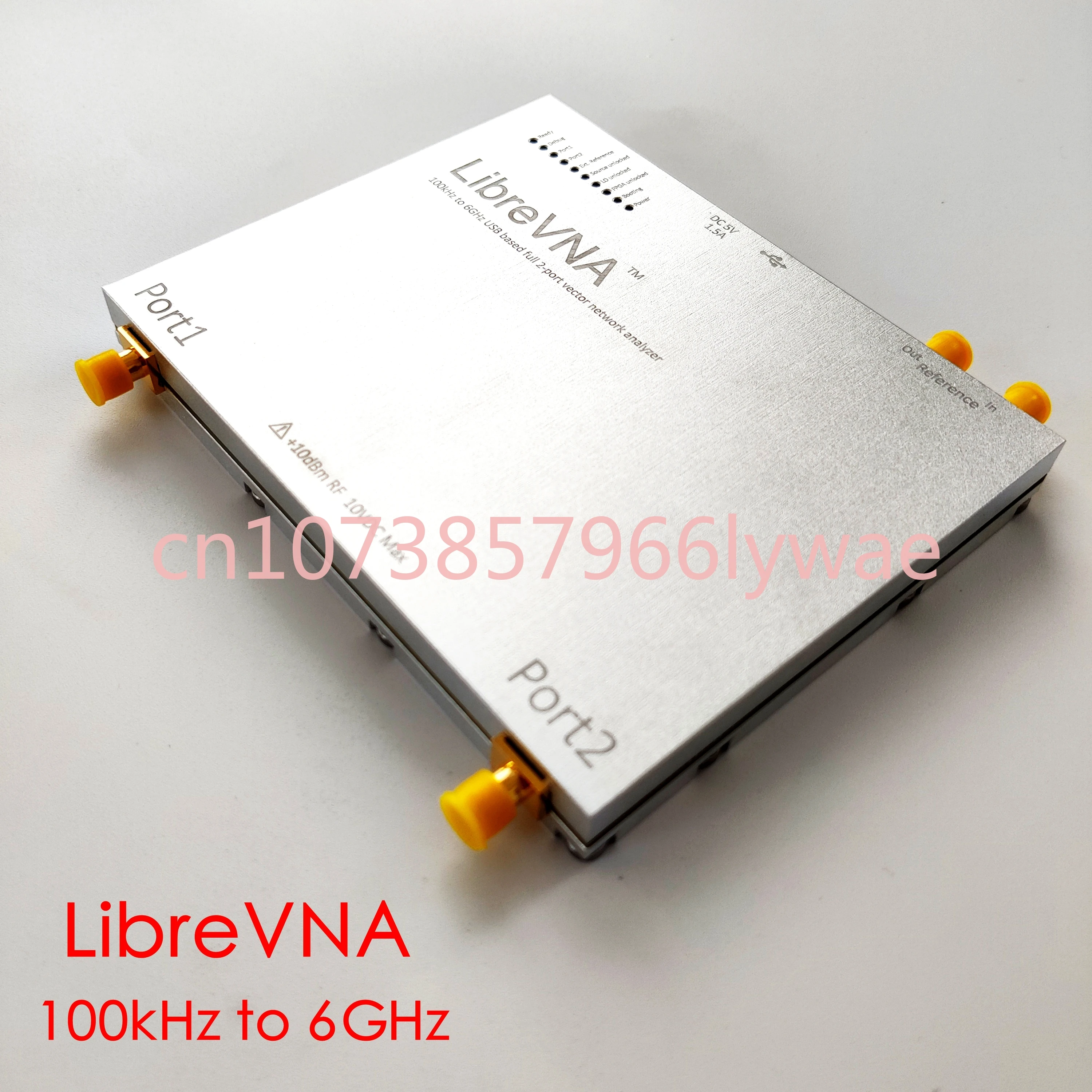 

LibreVNA 100kHz - 6GHz USB Based Full 2-port Vector Network Analyzer