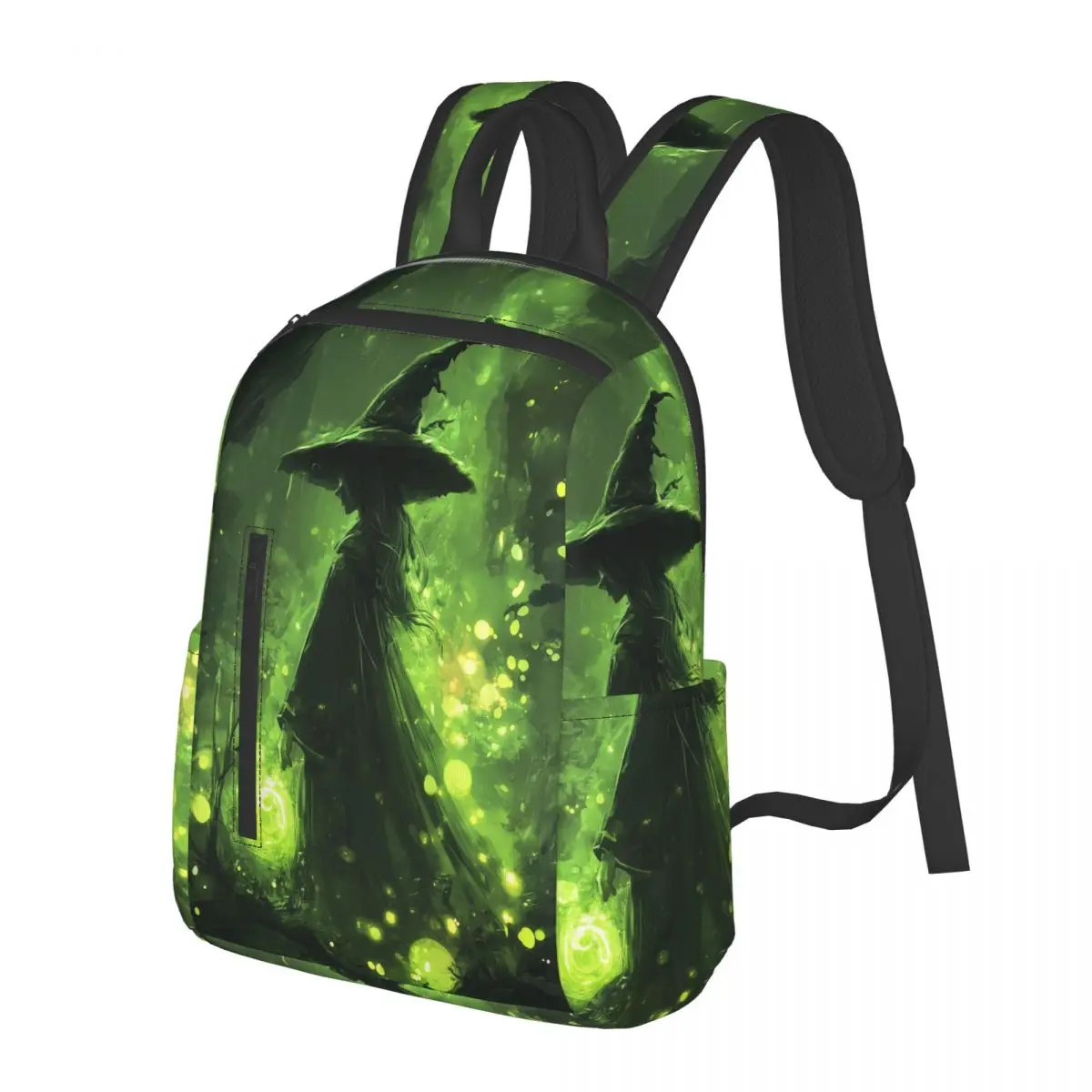 

Enchanted Forest Witch Student Backpack School Bag Hiking Travel Daypack for Men Women Bookbag Shoulder Bags