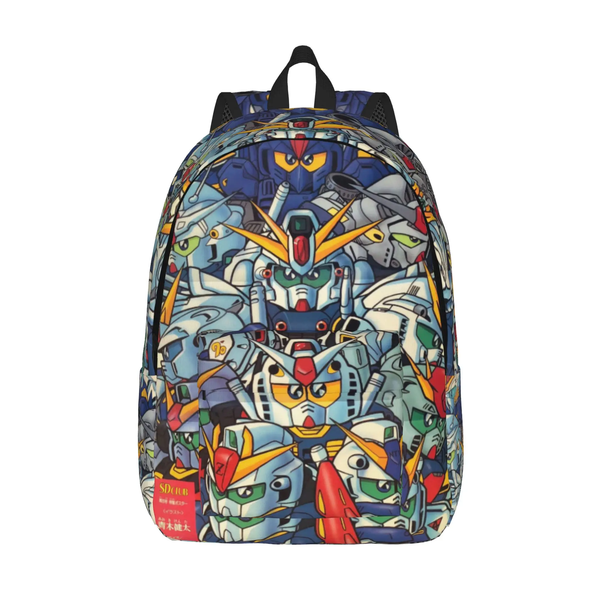 

mobile suit gundams Backpack for Men Women Fashion Student Hiking Travel Daypack Laptop Computer Shoulder Bag Sports