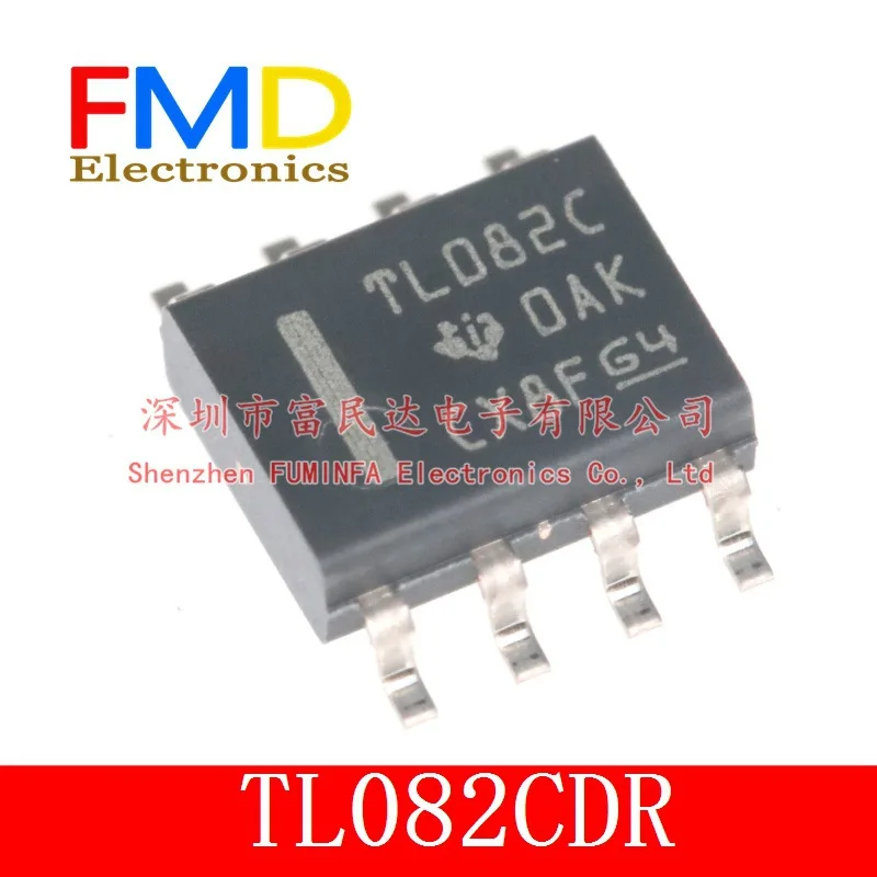 5PCS/LOT  TL082 TL082C TL082CDR  SOP - 8 four linear operational amplifier