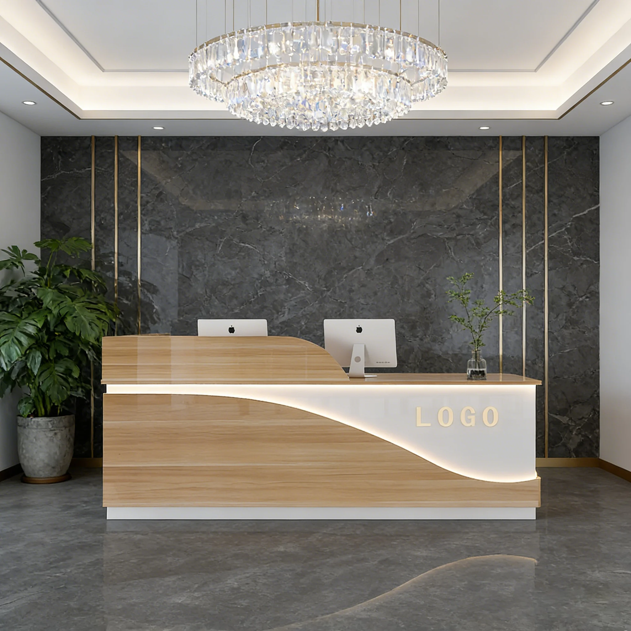 

Простые ресепшн-стойки: роскошные, современные, для дома, офиса, салона красоты, кассы, коммерческая мебель