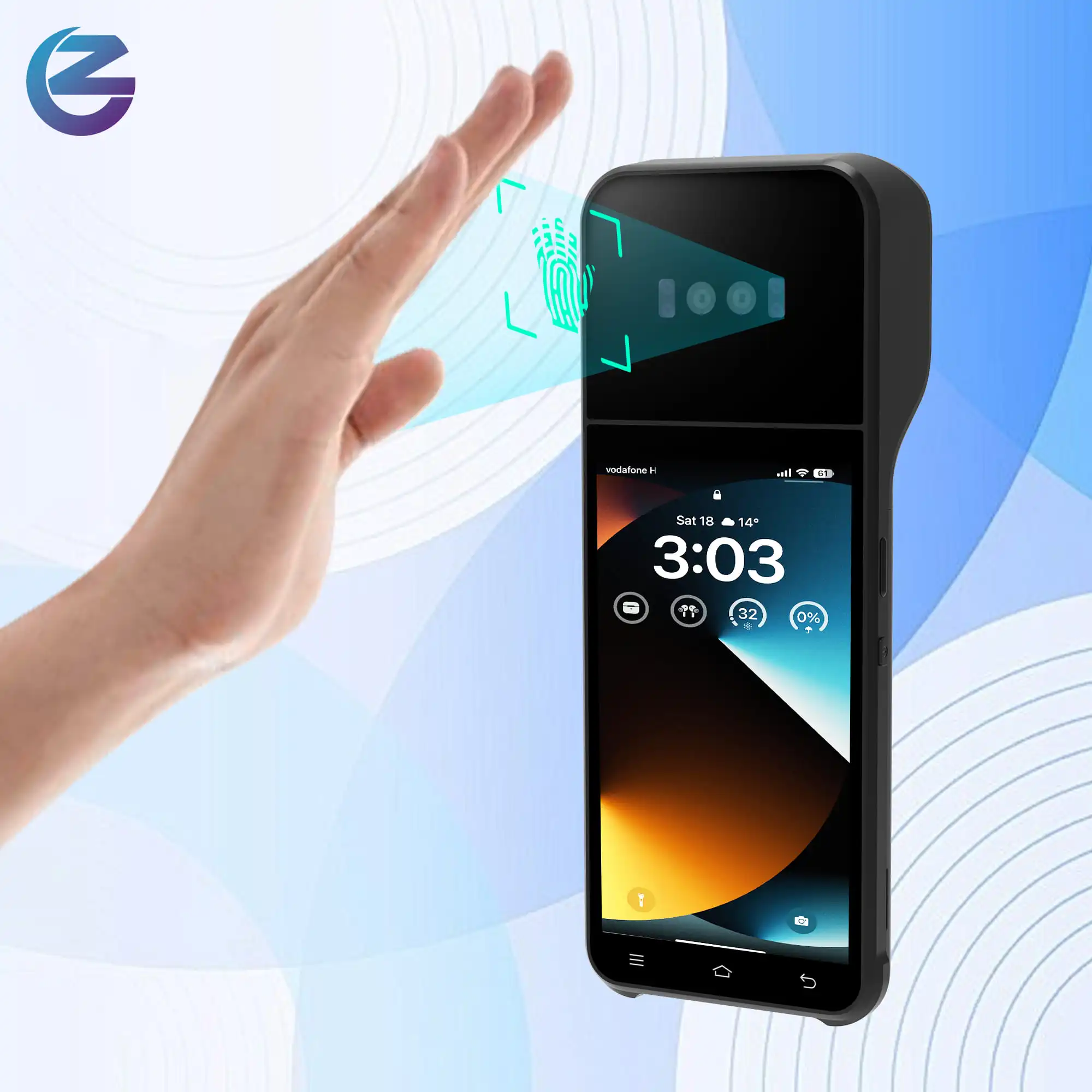 Inventory Tracking and Mobile Ordering Enabled Palm Vein POS Digital Payment Contactless Transaction
