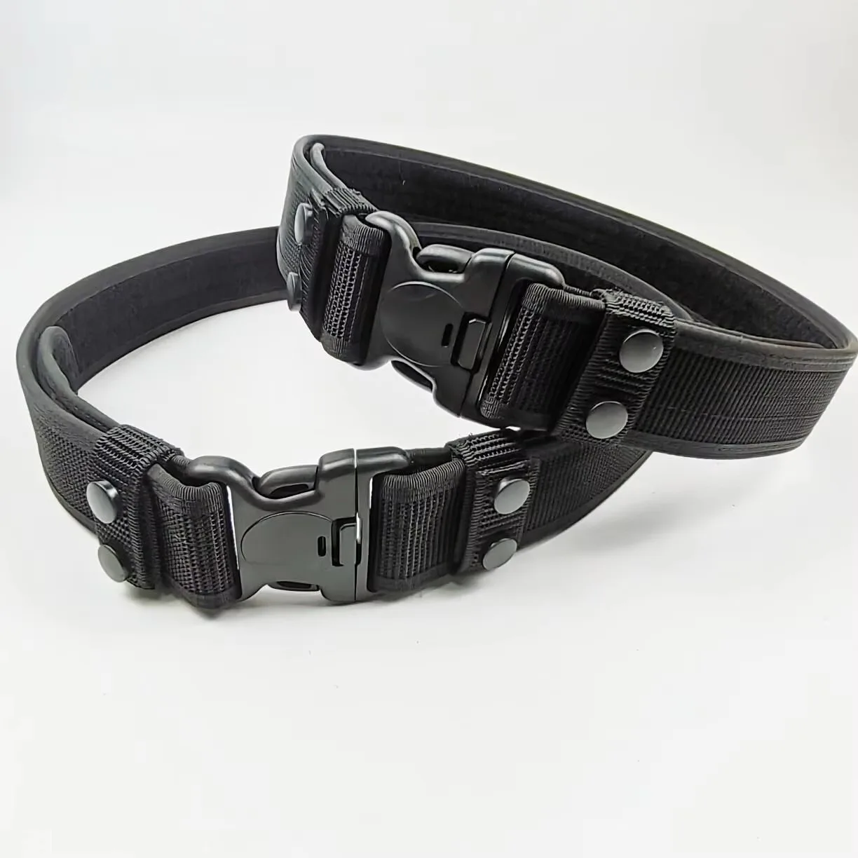 Tactical Waist Belt Magic Training Belt Thickened and Hardened Outer Waistband Belt for Men and Women Outdoor Sports