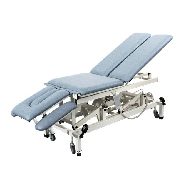 Electric 6 Sections Physiotherapy Table Chiropractic Table Examination Couch Massage Bed