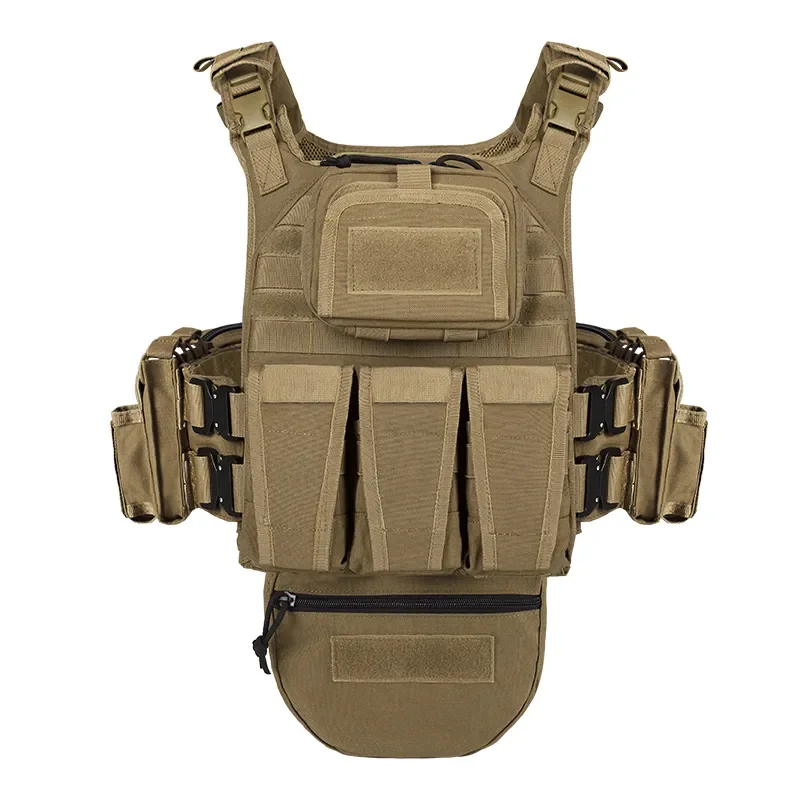 YAKEDA MOLLE Outdoor Chaleco Tactico Plate Carrier Tactical Vest