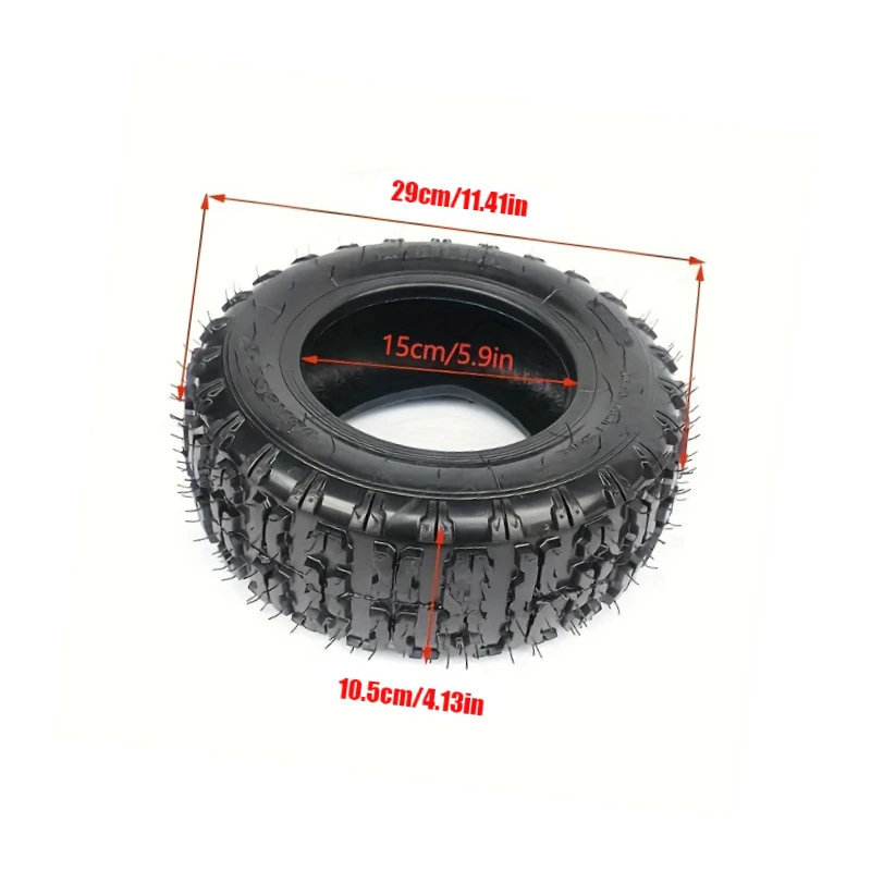 New13X5.00-6 Inch Tire Snow Plow Tires Butterfly Flower Tires 13 * 5.00-6 Inch Beach Tires