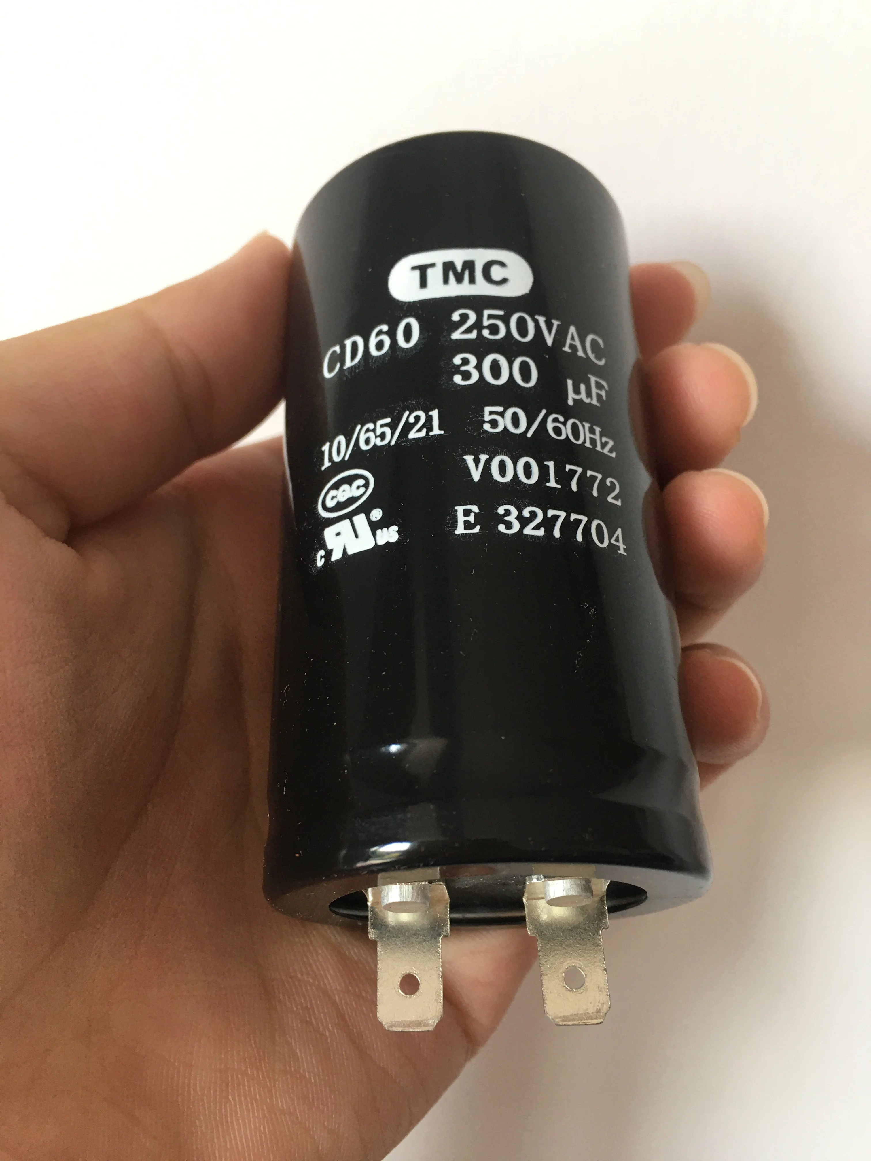 CD60 motor starting capacitor 250V 50UF 75UF 100UF 150UF 200UF 250UF 300UF 400UF 500UF