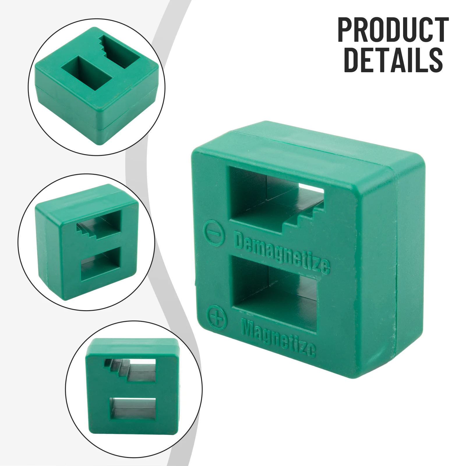 Nuevo magnetizador desmagnetizador 2 en 1 componentes electrónicos herramientas manuales herramienta de magnetismo puntas de tornillo destornillador magnético