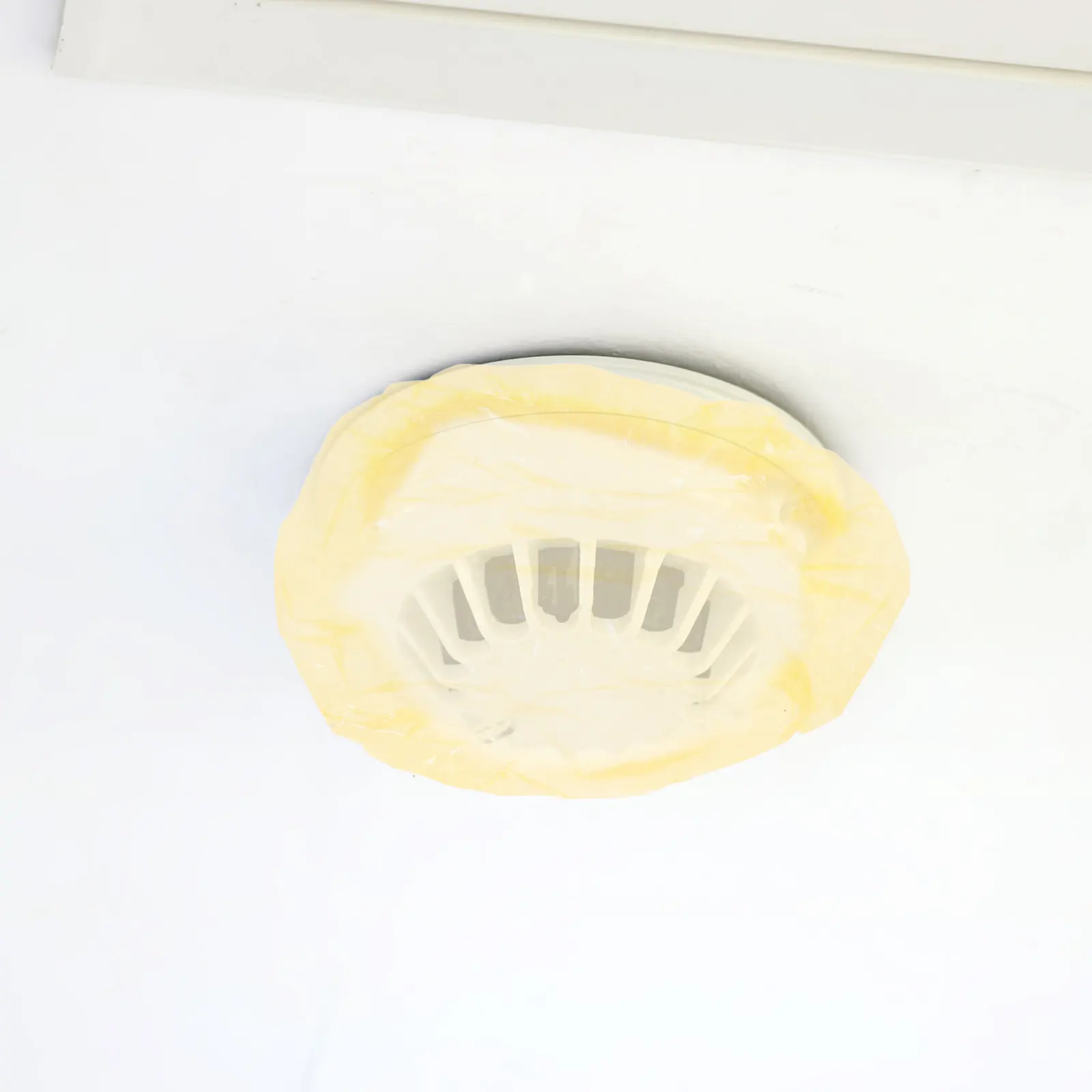 

72 шт. эластичных защитных пластиковых чехлов от пыли для датчиков дыма, для использования на кухне при выпечке и приготовлении пищи