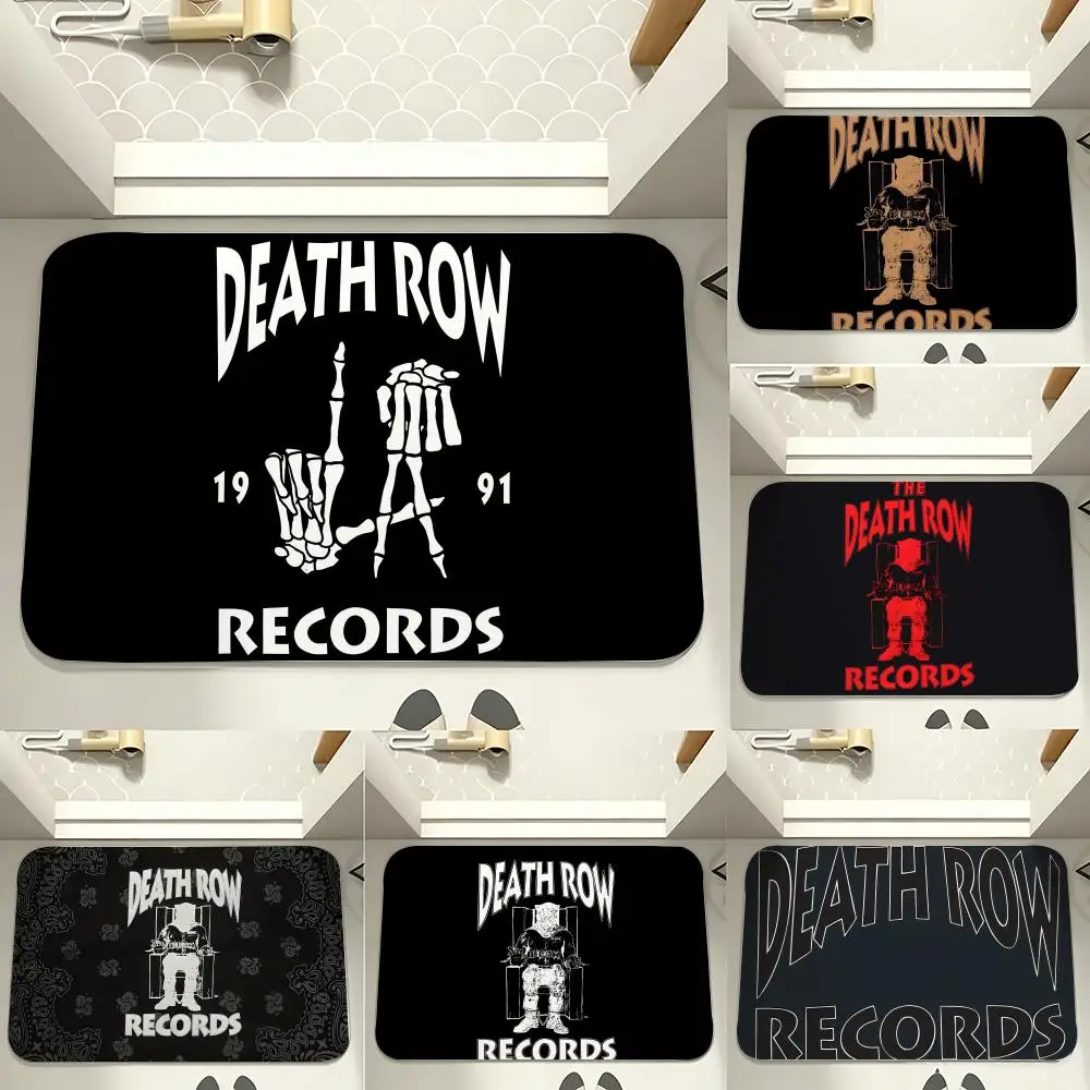 Classic Rap D-Death Row Records Floor Mat carpet diatom mud bathroom quick-drying absorbent floor mat household bathroom