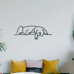 CIFbuy Metal Dog Wall Decor - Dog Wall Art ,Metal Wall Art ,Metal Wall Decor ,Minimalist Room & Living Room Wall Décor