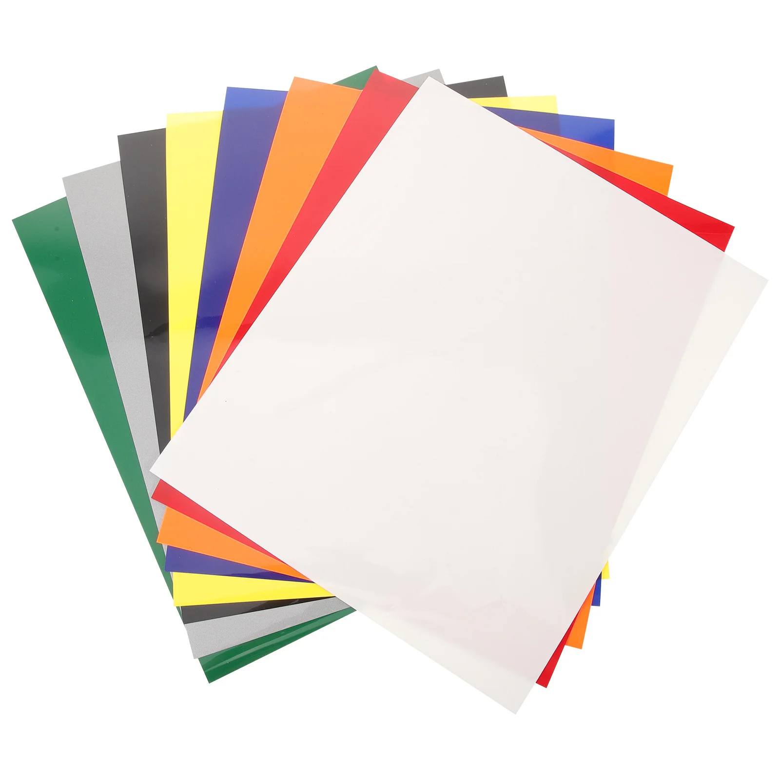 

8Pcs Heat Transfer Vinyl Sheets Vibrant Colors 3D Puff Effect for T-Shirts DIY Clothing Decor Compatible with Heat Press Machine