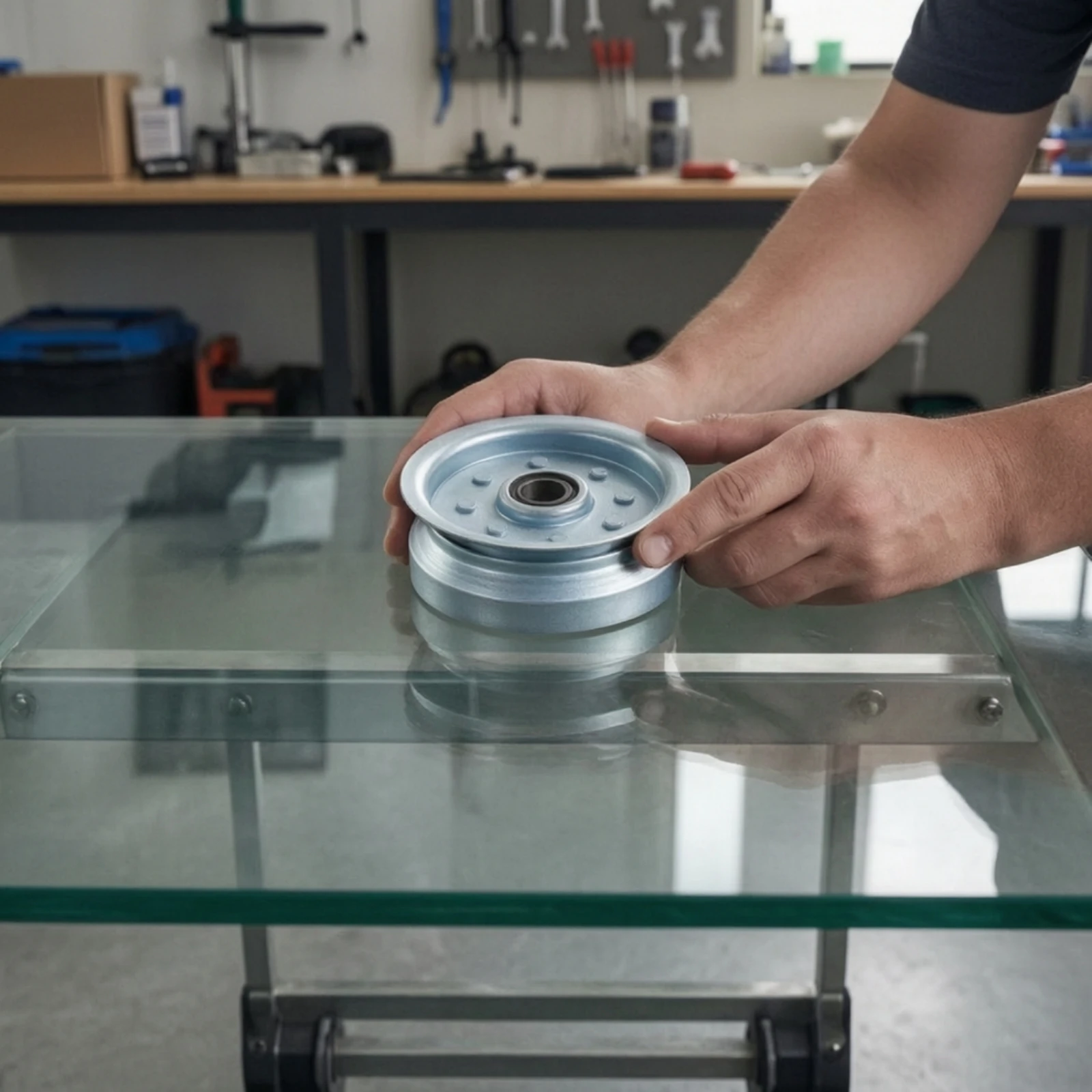 Pulley Idler dengan Bantalan P - Outdoor Power Mowers ulasan dan harga