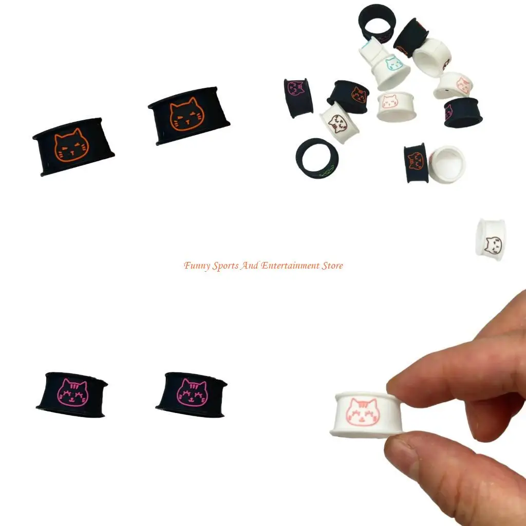 

C4DE Fun Puss Plan Эластомерный защитник пищевых продуктов с клипсой вниз, рекомендуемая печать для организованных товаров в