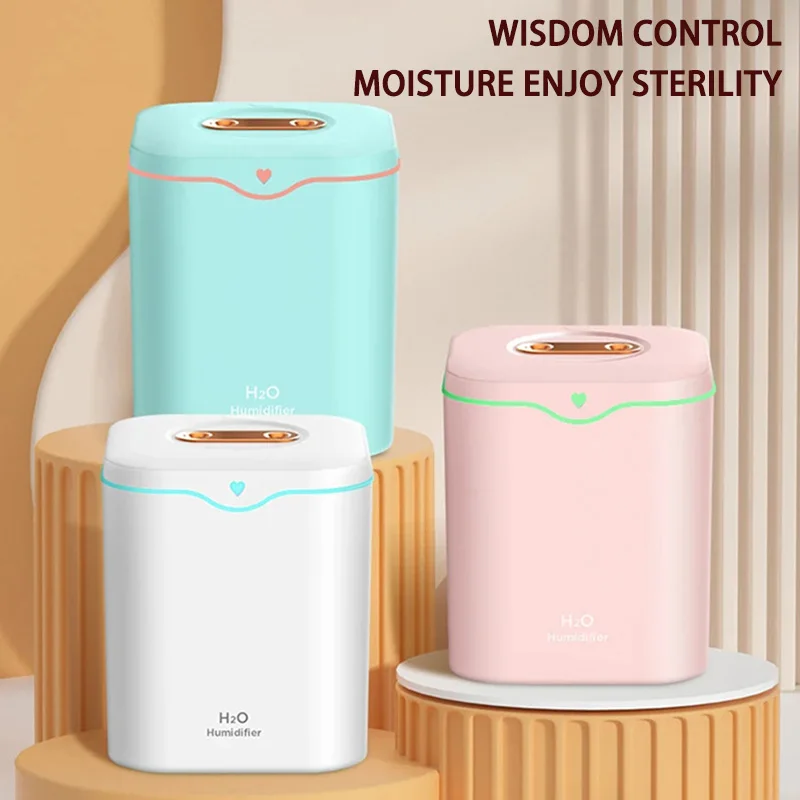 Xiaomi Large Capacity Household Humidifier Silent Dual Spray 2000mL Household Light Air Conditioner USB Air Humidification Spray