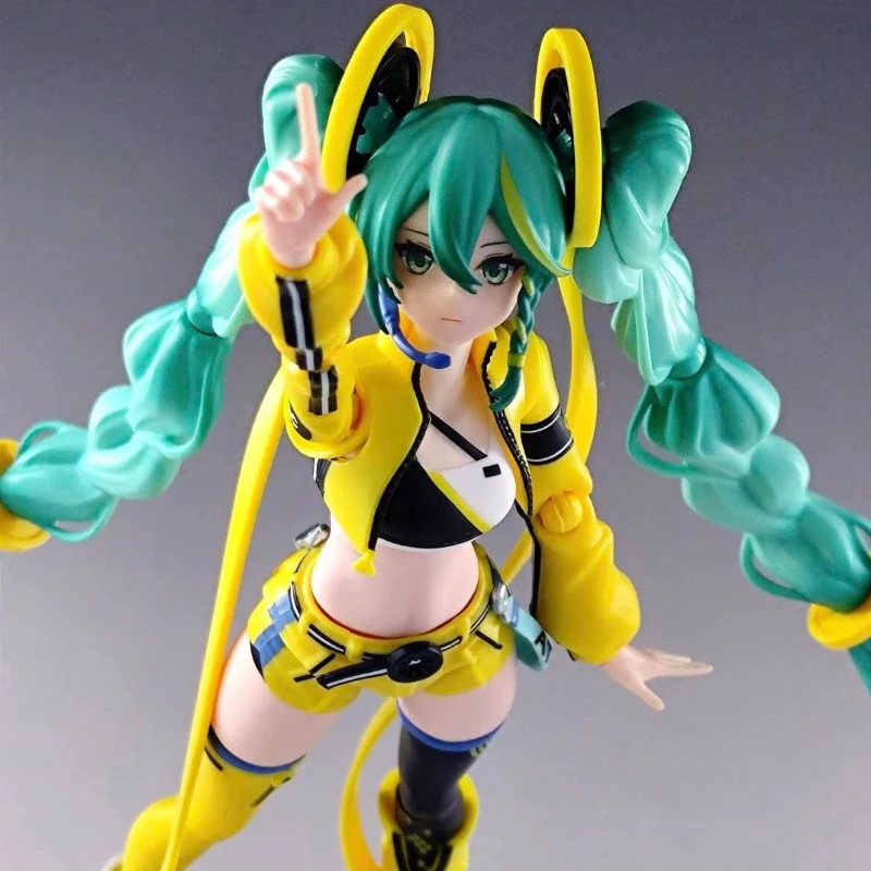 

Genuine Blokees Hatsune Miku Action Figure Miku Assembly Figurine Cartoon Anime Figurestoy Pvc Toys Doll Collection As Gifts
