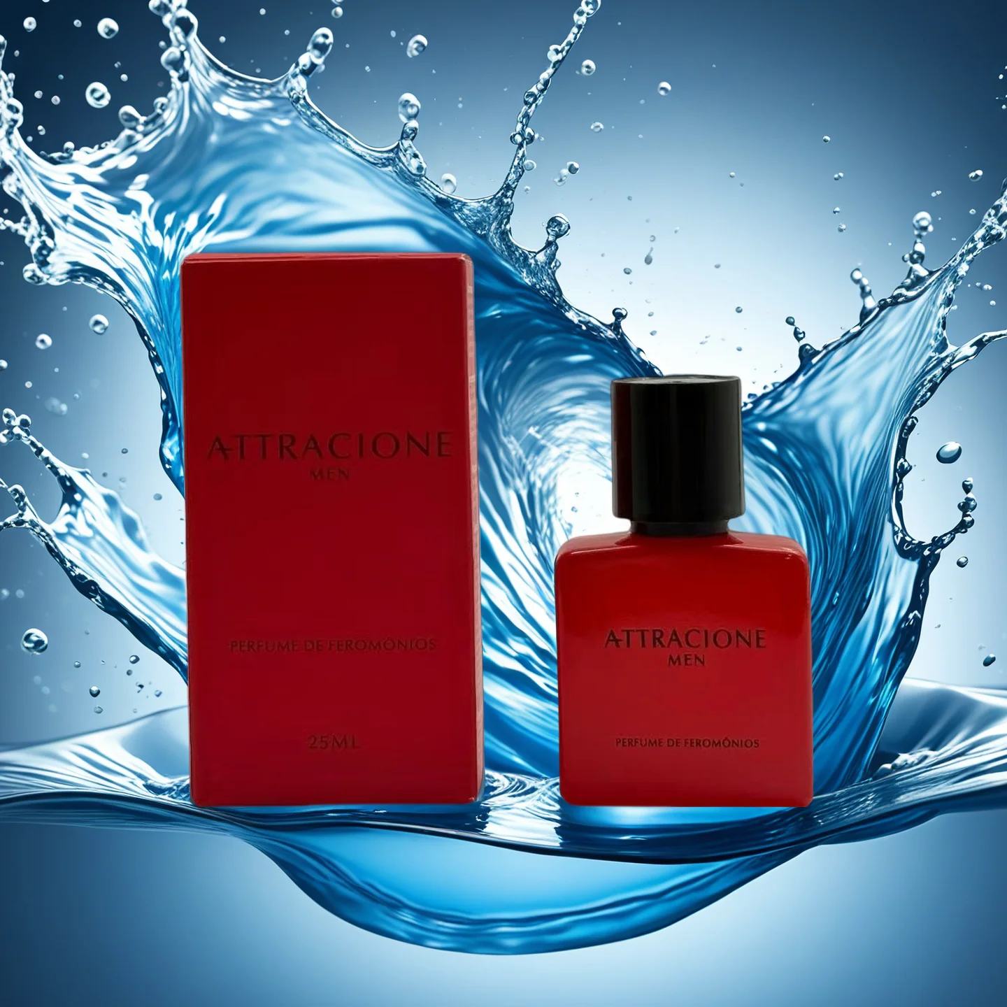 Attrazione Men 25ml Perfume árabe para hombres Adecuado para salidas diarias, trabajo y citas importados de Dubai Vietnam