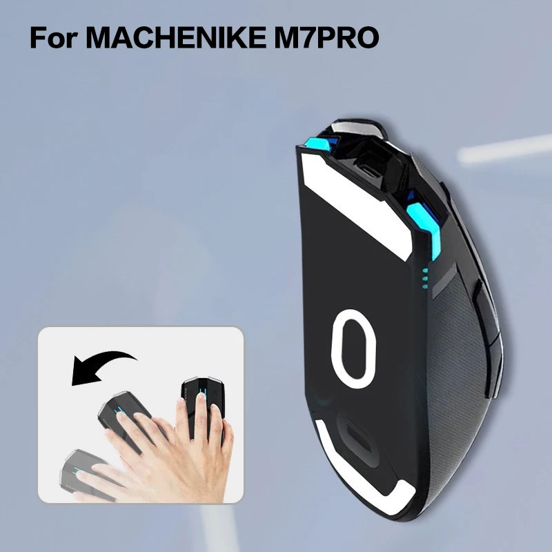 1 Set Anti-Slip Mouse Skates Foot Sticker Pad For MACHENIKE M7 PRO Gaming Wireless Mouse For E-Sports Gamer PTFE