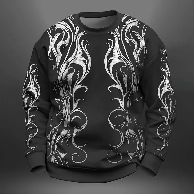 

Men's Graphic Totem Sweatshirts Golf Pullover Sweatshirt Long Sleeve Sweatshirt Crew Neck Fashion Daily Casual 3D Print 2025 Top