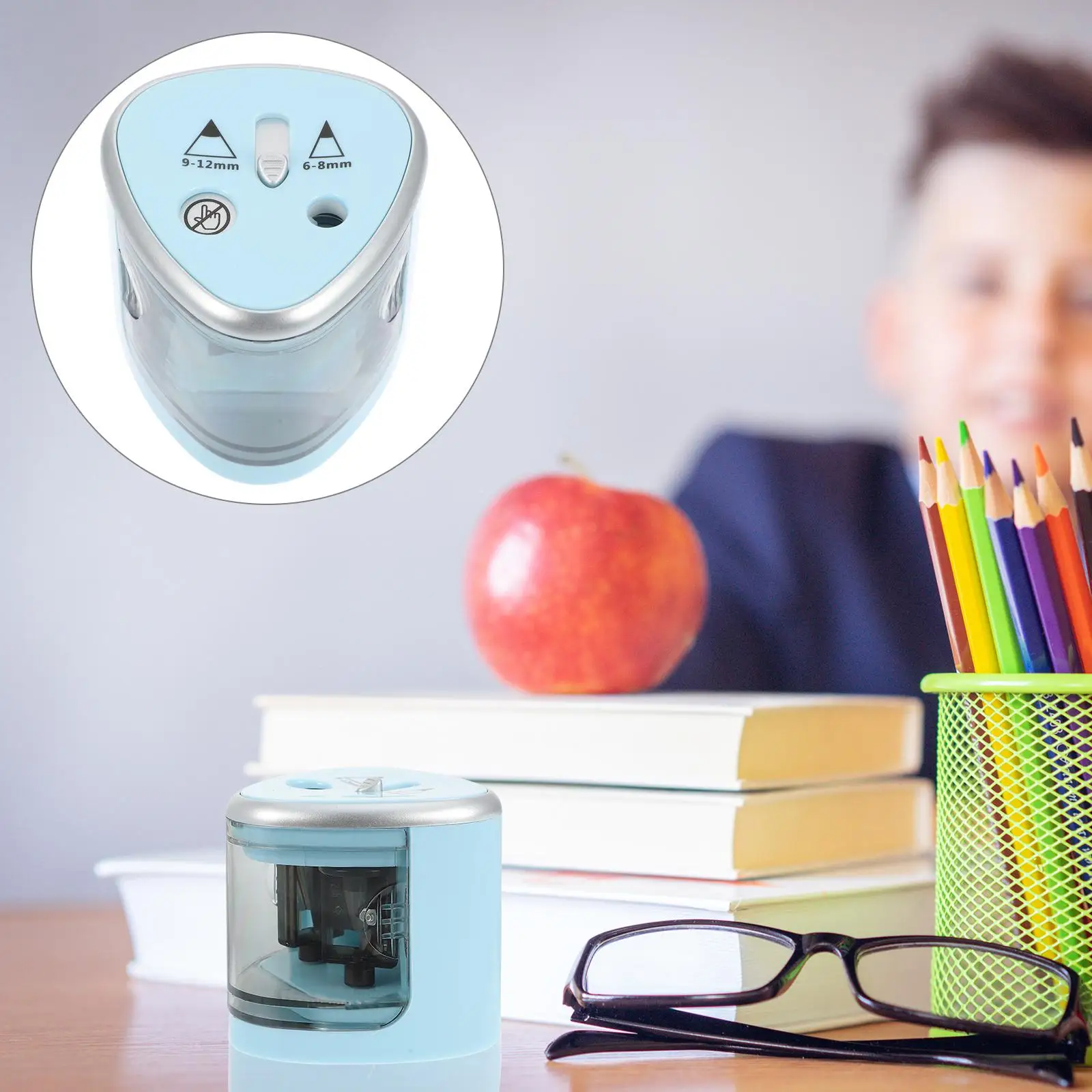 Manual Rautan Rautan Pensil untuk Pensil Warna Alis Anak