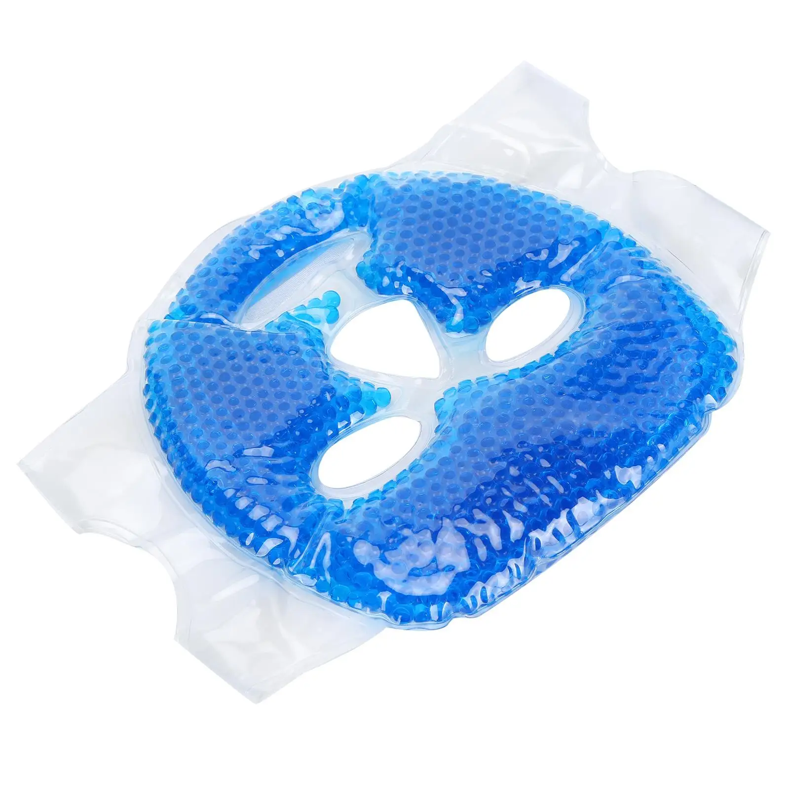 عبوة من جل التبريد للوجه، قناع وجه مريح قابل لإعادة الاستخدام للاستخدام في المنزل والمكتب