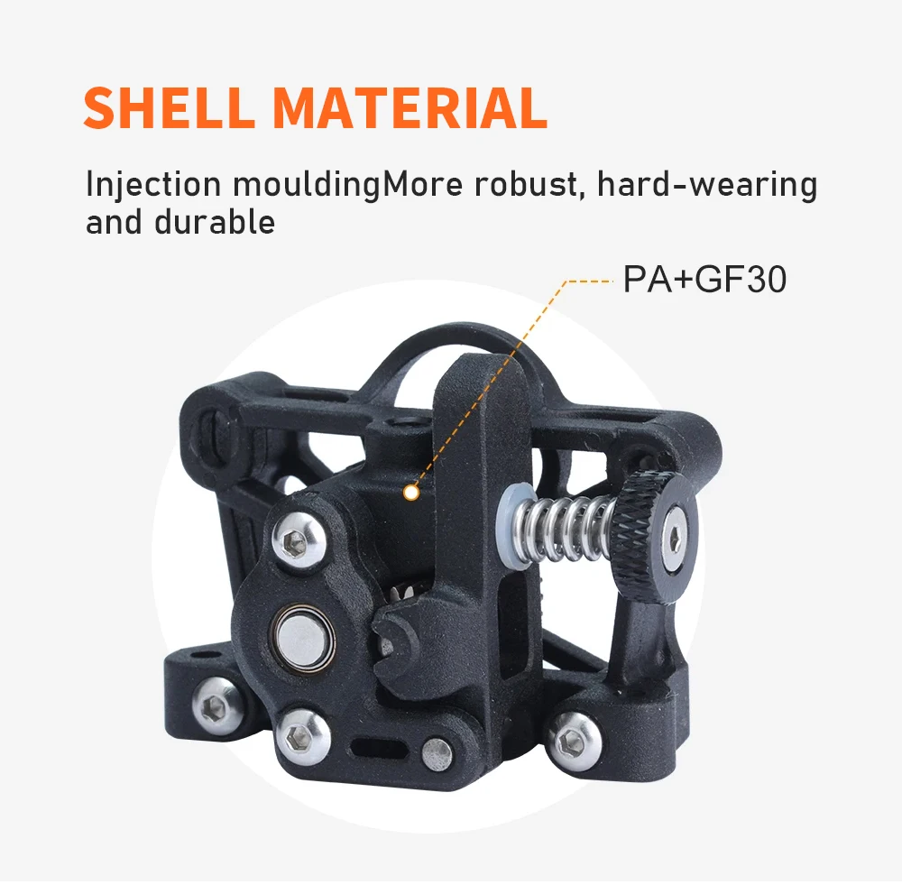 Trianglelab-Sherpa Mini-Extruder, Moons' Motor, LDO-Motor, kein Motor, Spritzguss, stark und langlebig, geringes Gewicht. – Detail 2