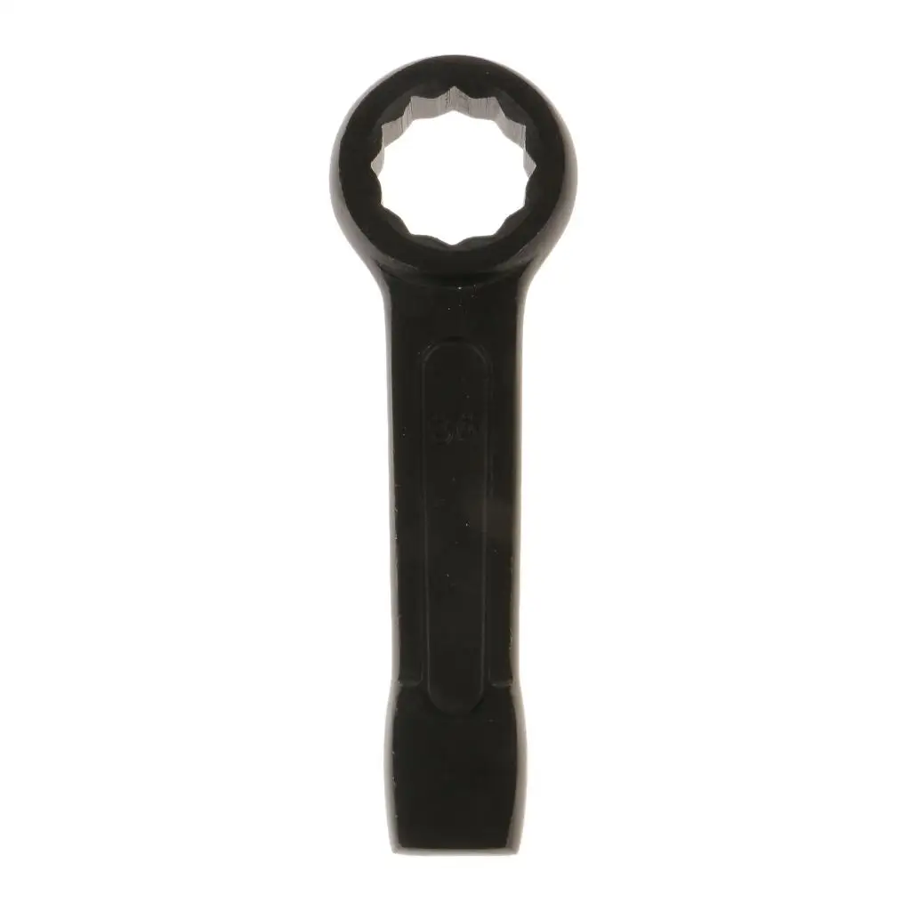 Striking Ratchet Ring Wrench 36mm Rust Resistant Heavy Duty Tool for Workshop Builders and Pros