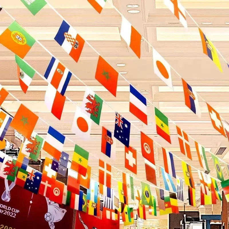 

Estabilny Oscams 7 líneas Polska banderas onduladas a mano para Europa 14x21cm blanco rojo Polonia Clines Banderas pequeñas