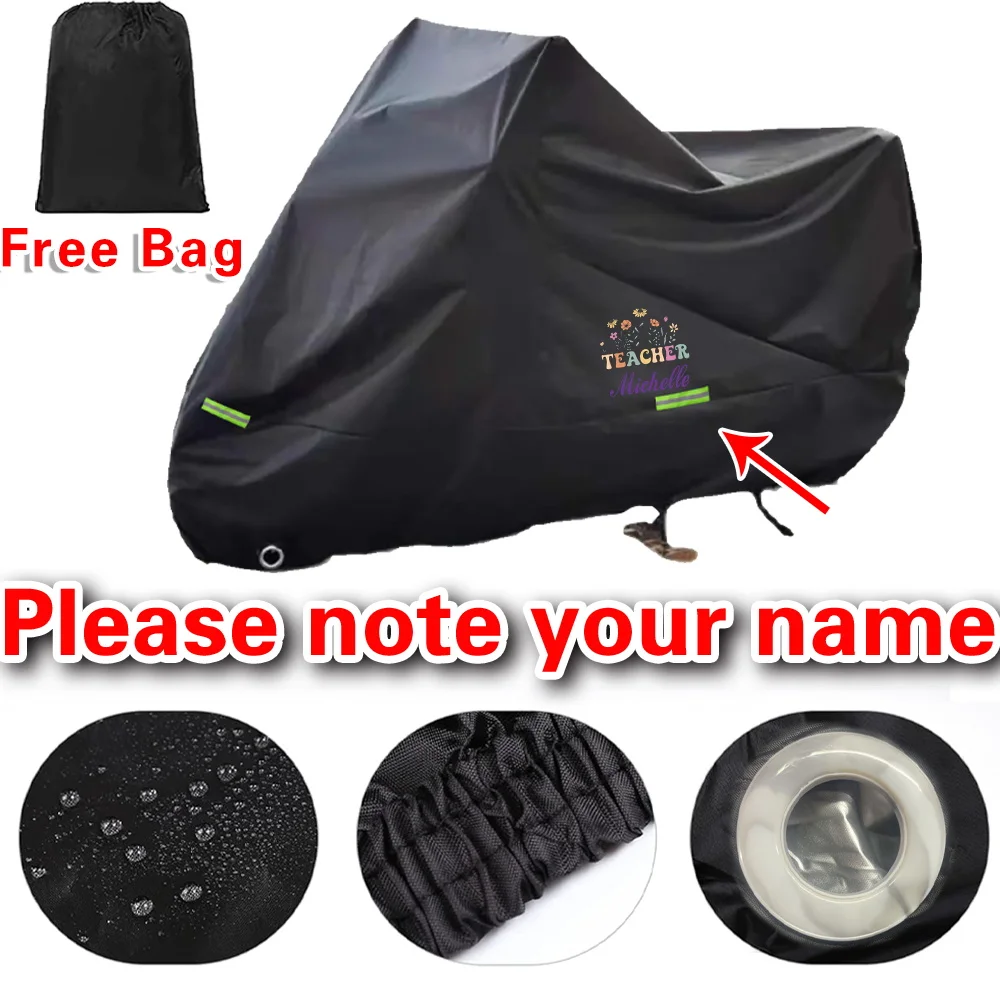 غطاء دراجة نارية مقاوم للغبار والمطر ومقاوم للثلج والأشعة فوق البنفسجية غطاء داخلي وخارجي M L XL XXL XXXL #1