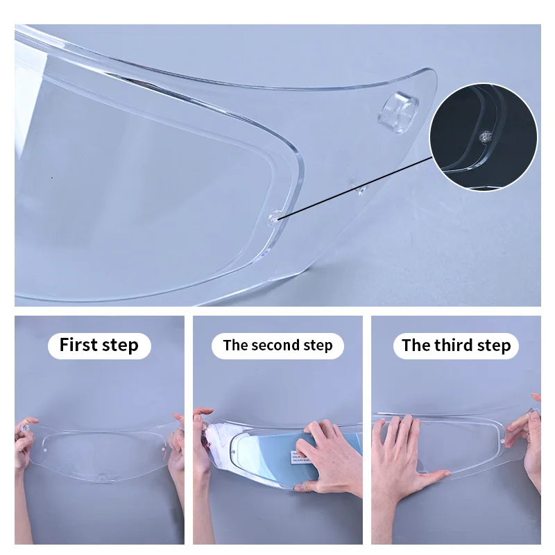 Motorcycle Helmet Visor Film Anti Fog for LS2 FF353 FF320 FF800 FF397 FF390 Lens Anti Fog Film Motorcycle Helmet Accessories image 6