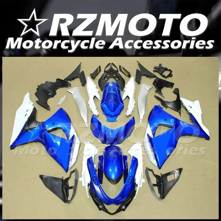 

4Gifts New ABS Fairings Kit Fit For Suzuki R1000 K9 2009 2010 2011 2012 2013 2014 2015 2016 L3 L4 Bodywork Set Blue White