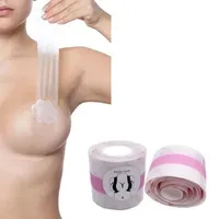 Transparent Breast Lift Tape Fashion Body Boob Push Up Bob Tape Invisible Boobtape Bra for Big Breas and Women Dress or Clothes