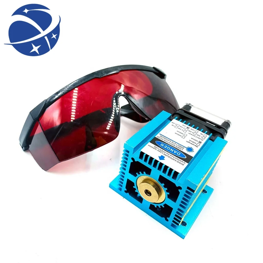 yyhc 15W 450nm fixed focus laser module and 15000mw DIY bule  head