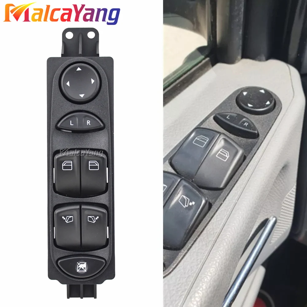 A6395451213 Car Electric Power Window and Wing Mirror Control Switch Lifter Button  For Benz Viano Vito 2004 - 2013 6395451213