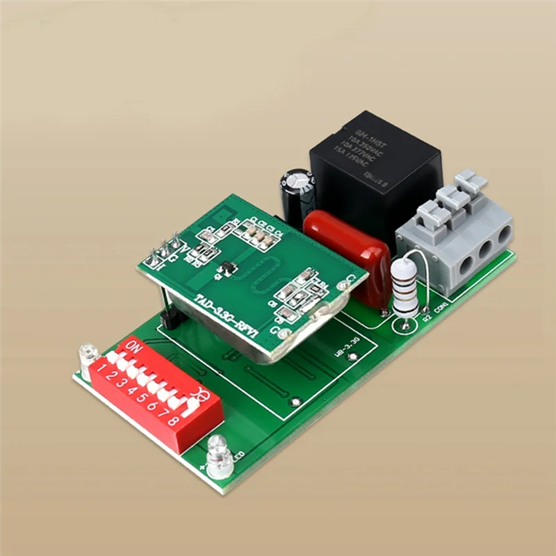 ABDE-TD 1 шт. 5,8G микроволновый сенсорный переключатель 220 В регулируемый многофункциональный светодиодный радарный датчик