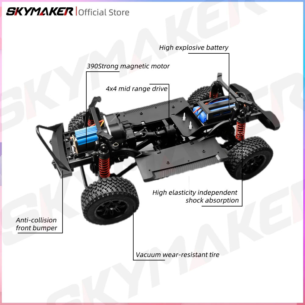 MN128 1/12 RC samochód 4WD Jeep Model 2.4G zdalnie sterowanie światło LED 4x4 Off Road 4WD wspinaczka zdalnie sterowana ciężarówka zabawka