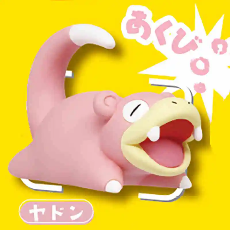 TAKARA TOMY Pokemon Gashapon Toys Skill Performance Series 2 Fidough Slowpoke Maushold Magikarp Figure Model Decoration Kid Gift