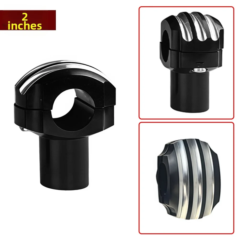Retro Motorcycle Riser Cruiser Bike Riser Kit For Long Distance Riding 4 Inch Cruiser Handlebar Riser Clamp Cruiser