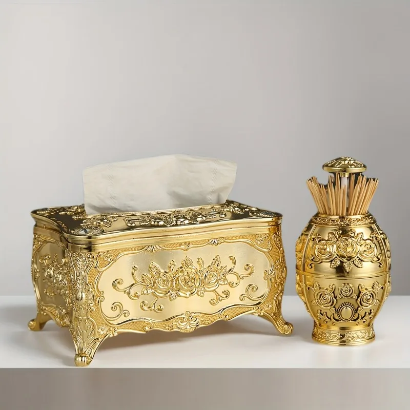 

2 шт./компл., креативная коробка для салфеток в скандинавском стиле, держатель для зубочисток, домашний отель, гостиная, декор стола, коробка для салфеток