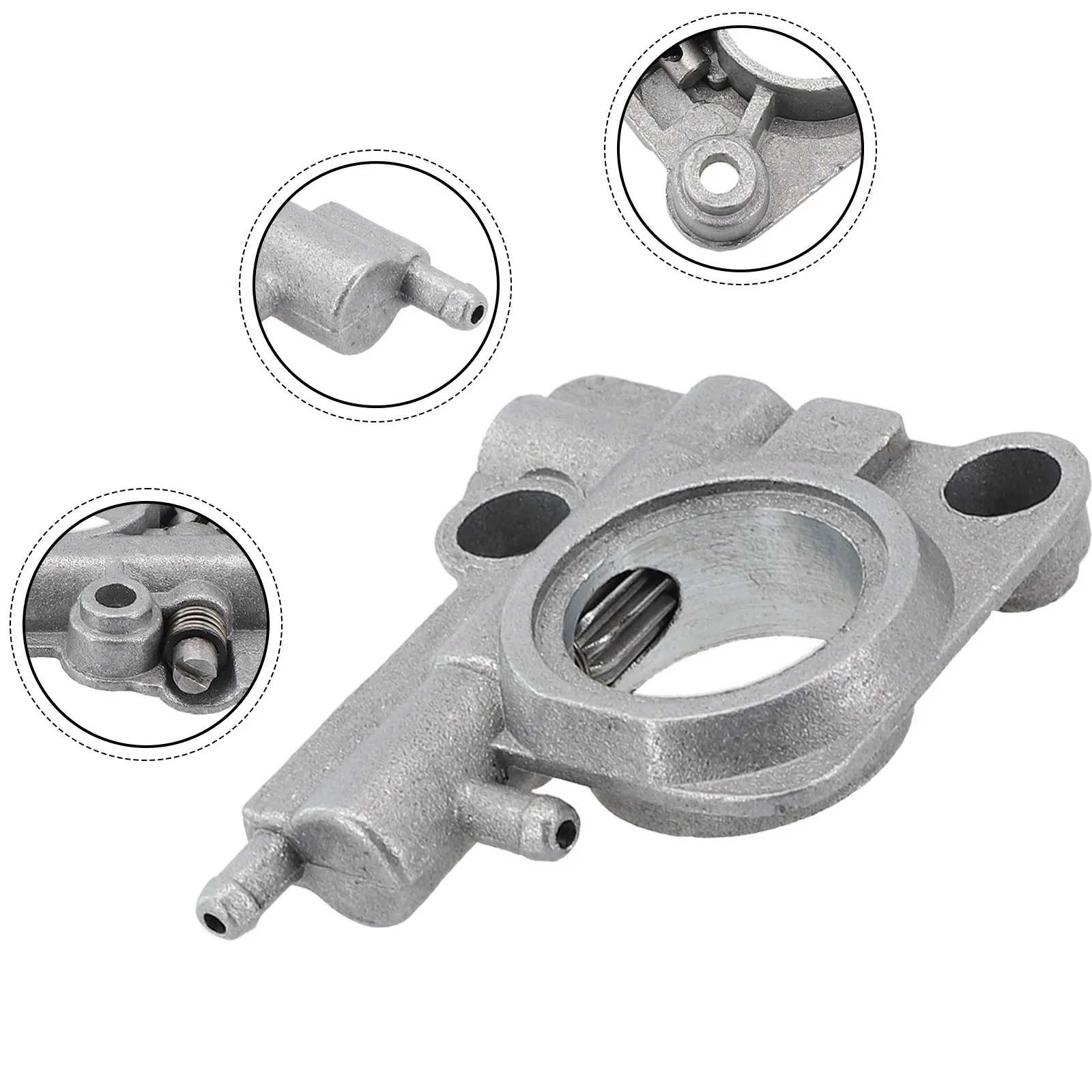CS350 Oil Pump and Worm Assembly for CS260 CS270 CS271 CS280 CS320 CS351 CS355T CS2600 Chainsaw Oil Circulation