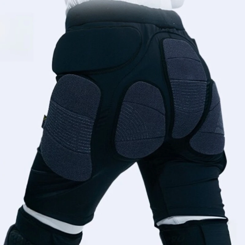 

Professional ski protective gear set sports knee pads, hip protection and inner wear fit