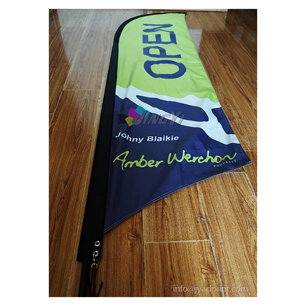 

Double Sides Printing Beach Flag, Customized Print Flag, Custom Flag