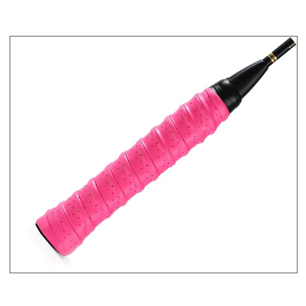 

10pcs Anti-Slip Racket Grip Tape Pu Soft Absorb Moisture Overgrip For Tennis Badminton Squash Racket Ball Fishing Rod Jump Rope