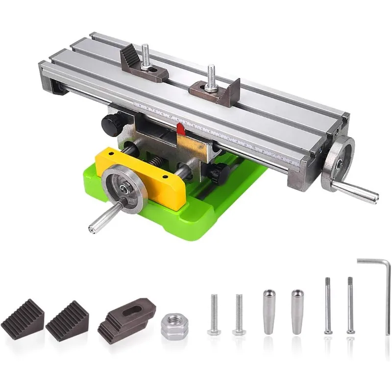 

Multifunction Worktable Milling Working Cross Table Milling Machine Compound Drilling Slide Table For Bench Drill Adjustme X-Y