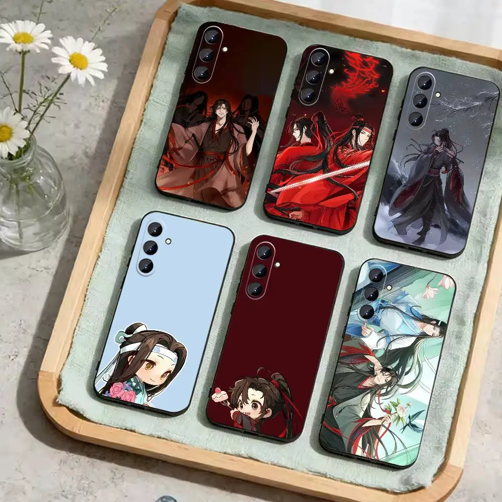 

Grandmaster Demonic Cultivation Phone Case For Samsung Galaxy A73,21,22,32,71,53,52,51,80,5G Soft Black Cover