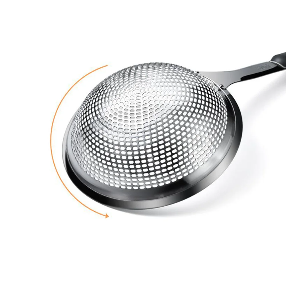 

Stainless Steel Colander Scoop Slotted Spoon Hot Pot Ladle Food Serving Spoon Oil Filtering Rustproof Heat Resistant